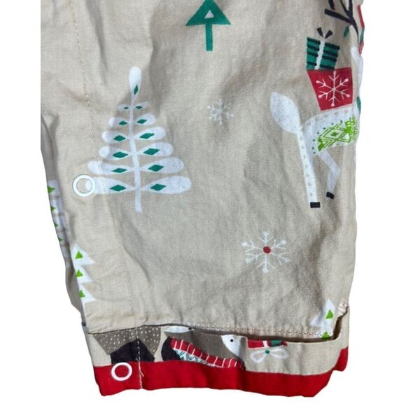 Lil Cactus Holiday Fox Owl and Deer Christmas / Winter Romper Size 2T 📦 - Picture 6 of 8